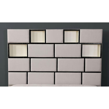  Furniture of America Gemma Queen Upholstered Panel Bed CM7303Q-BED IMAGE 3
