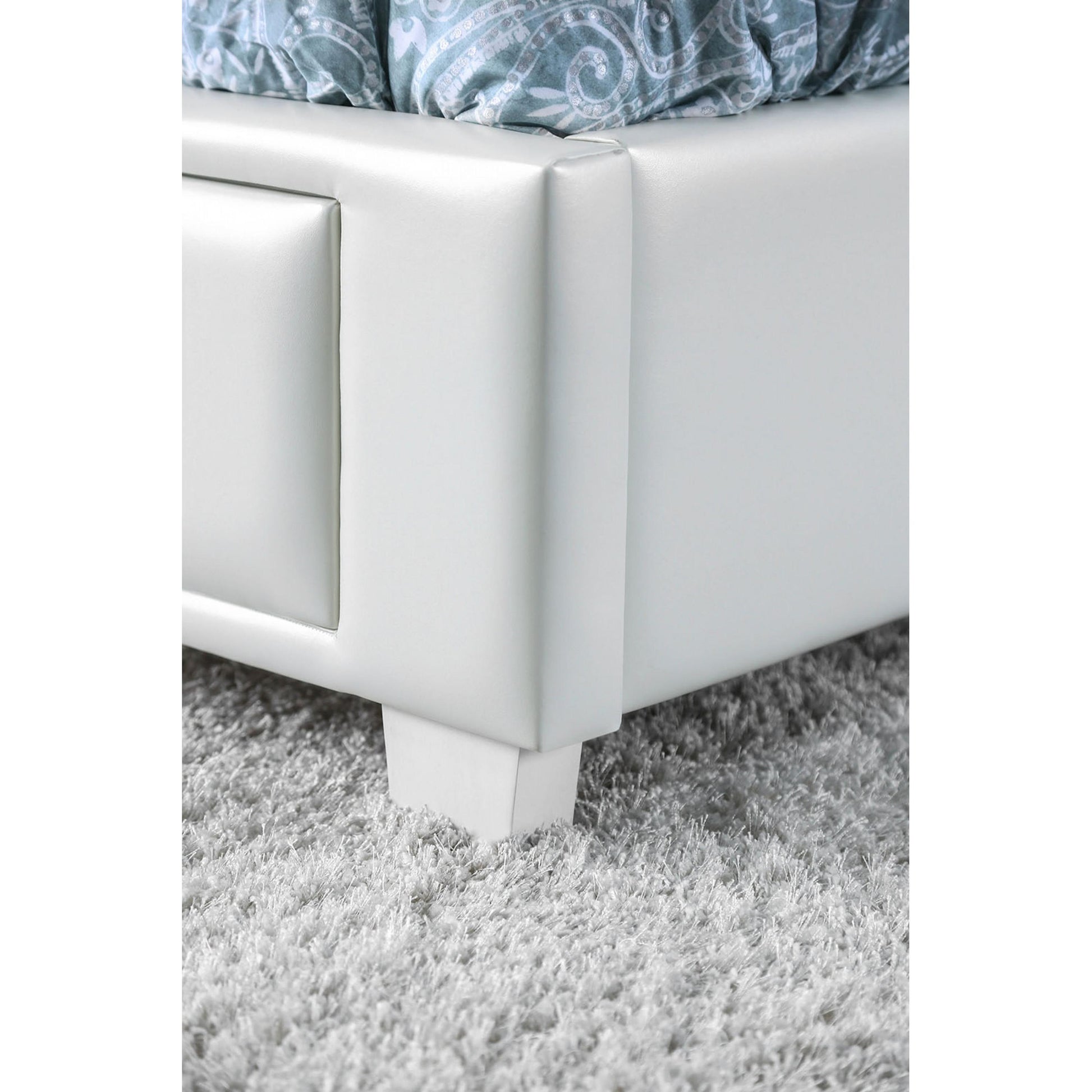  Furniture of America Demi King Upholstered Bed with Storage CM7301EK-BED IMAGE 3