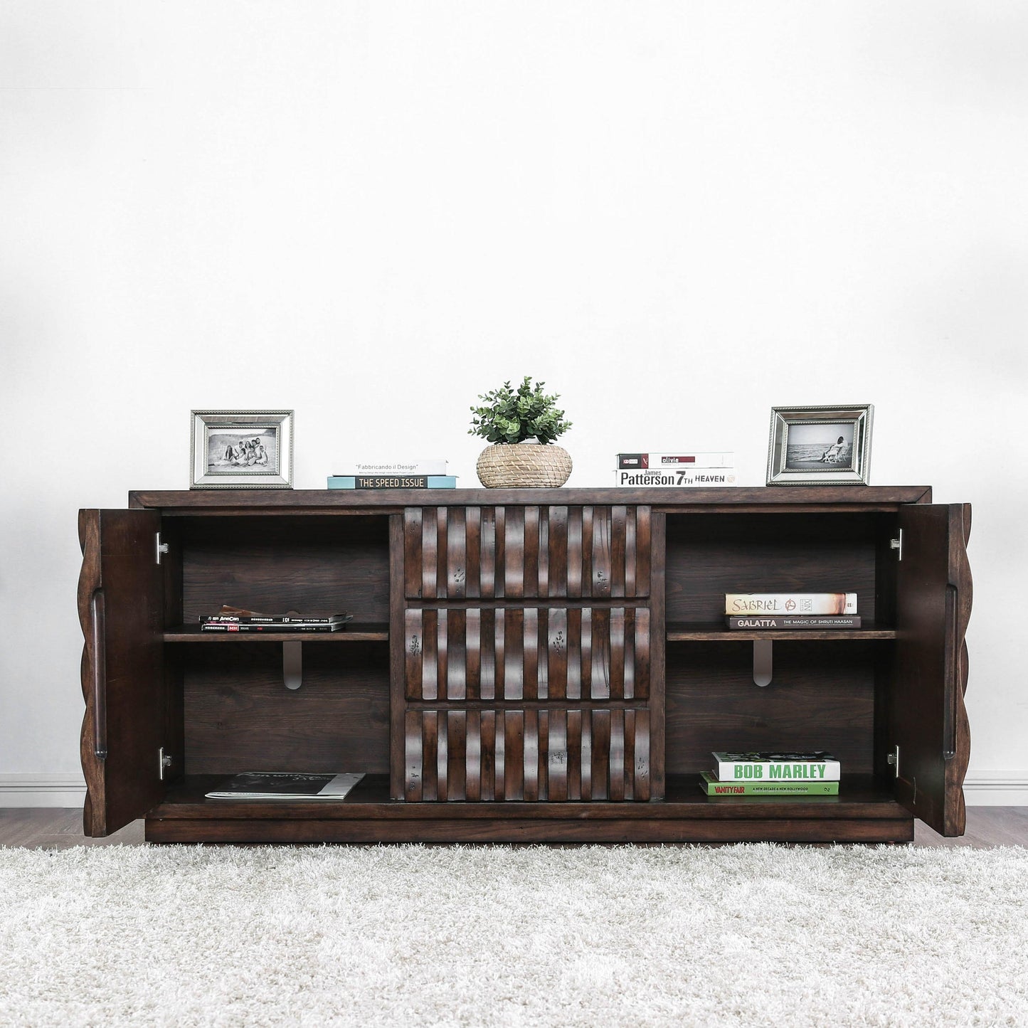  Furniture of America Eutropia II TV Stand CM5394-TV IMAGE 3