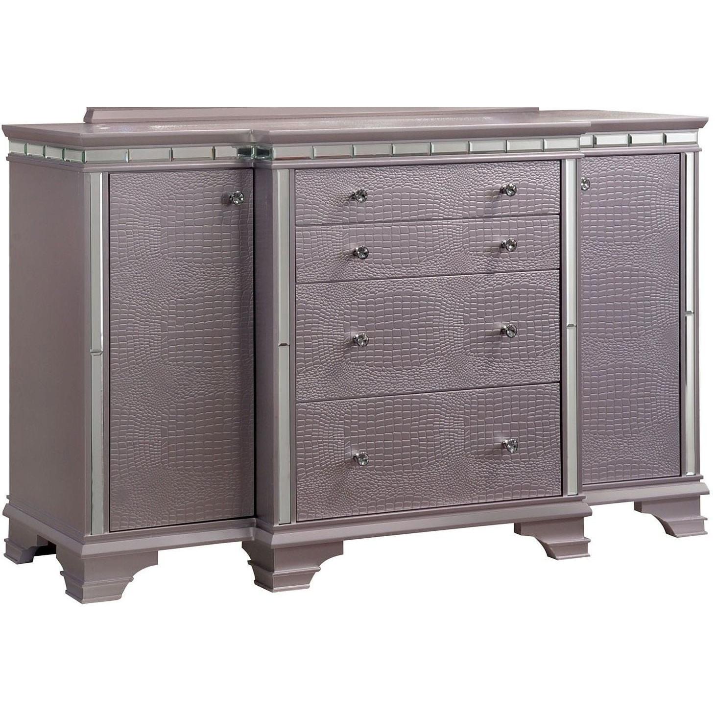  Furniture of America Claudette 4-Drawer Dresser CM7972D IMAGE 1