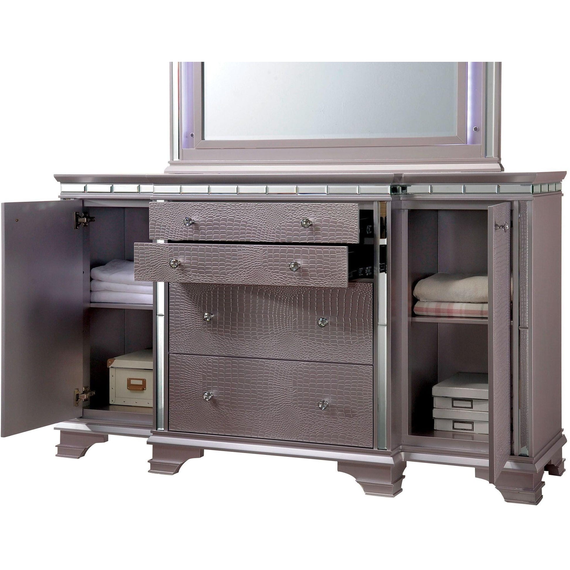  Furniture of America Claudette 4-Drawer Dresser CM7972D IMAGE 4