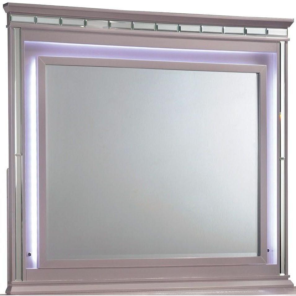  Furniture of America Claudette Dresser Mirror CM7972M IMAGE 1