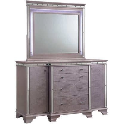  Furniture of America Claudette Dresser Mirror CM7972M IMAGE 3