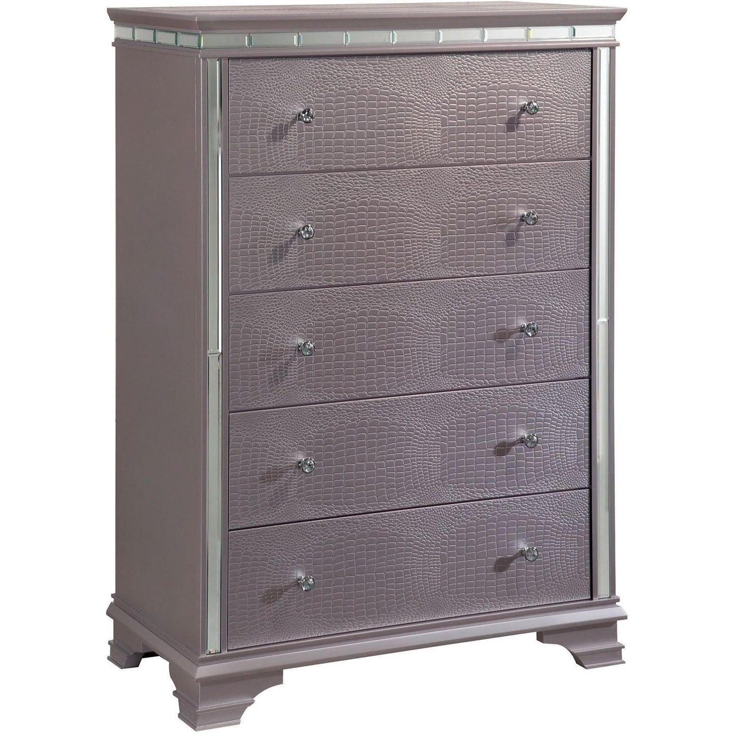  Furniture of America Claudette 5-Drawer Chest CM7972C IMAGE 1
