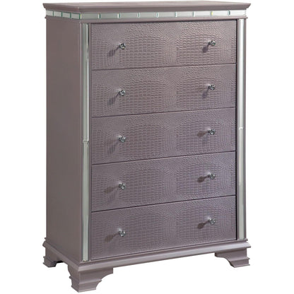  Furniture of America Claudette 5-Drawer Chest CM7972C IMAGE 1