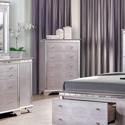  Furniture of America Claudette 5-Drawer Chest CM7972C IMAGE 2