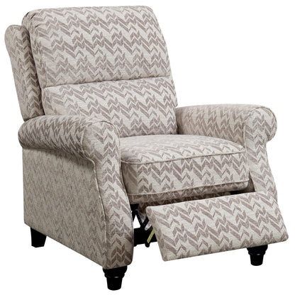  Furniture of America Amy Fabric Recliner CM-RC6587BG IMAGE 1