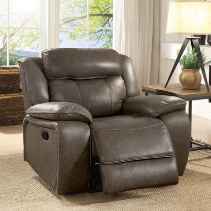  Furniture of America Page Leather Recliner CM6561-CH IMAGE 2