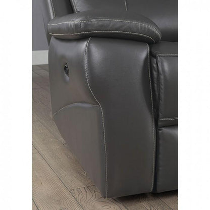  Furniture of America Lila Leather Recliner CM6540-CH IMAGE 4