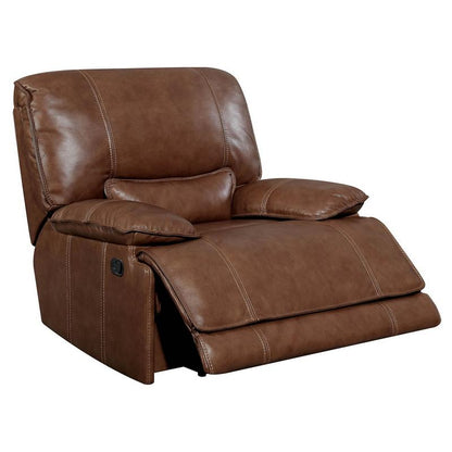  Furniture of America Nogales Leather Recliner CM6571-CH IMAGE 1