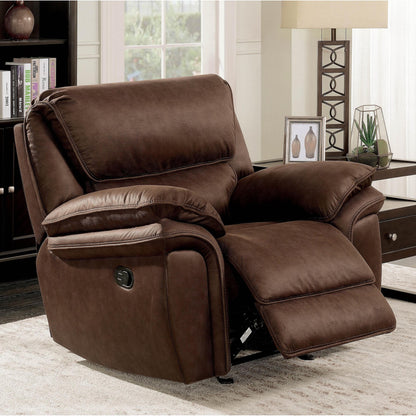  Furniture of America Helga Fabric Recliner CM6595-CH IMAGE 2