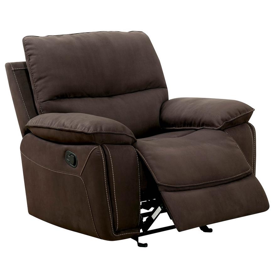  Furniture of America Amaris Fabric Recliner CM6596-CH IMAGE 1