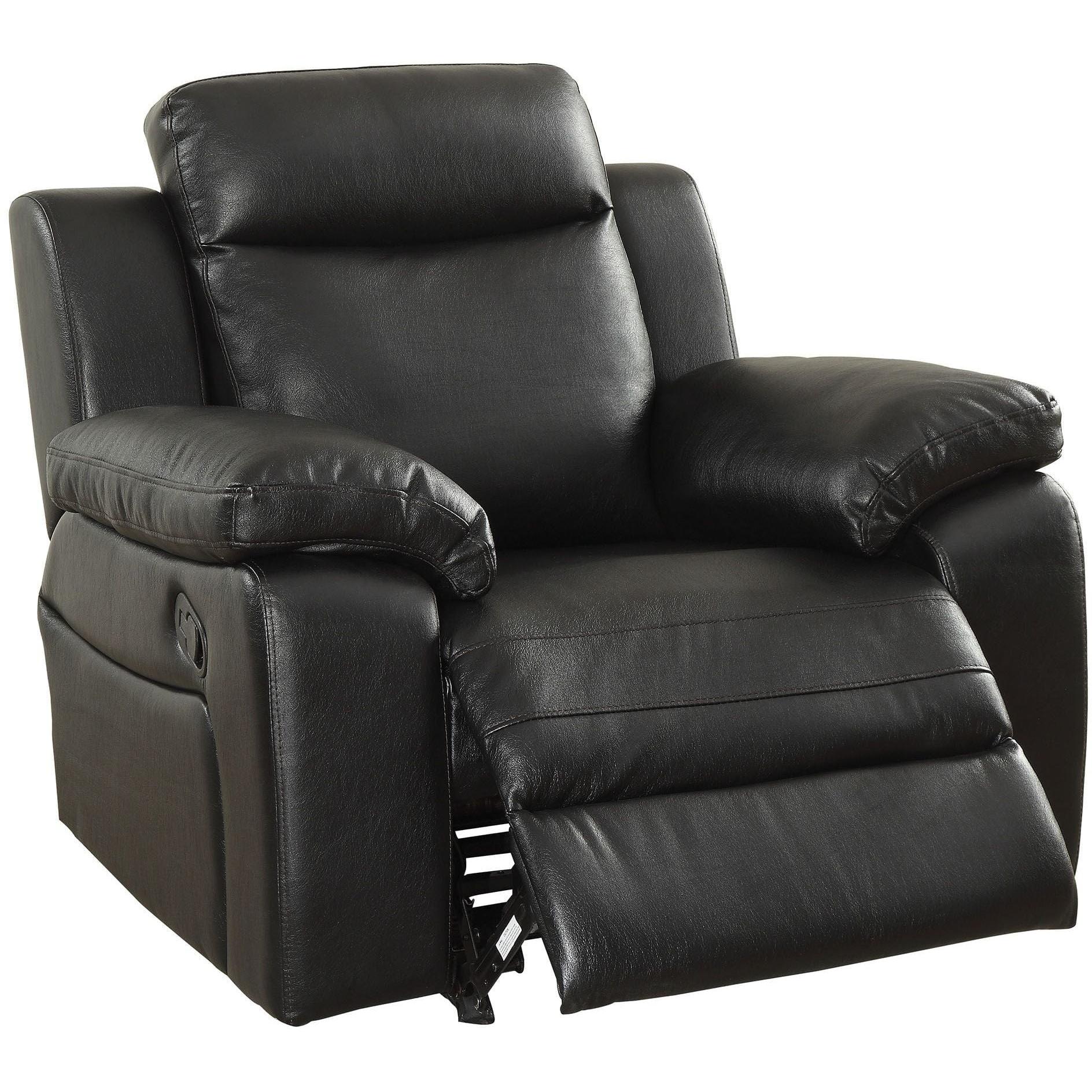  Furniture of America Maryjane Rocker Leatherette Recliner CM6455-CH IMAGE 1