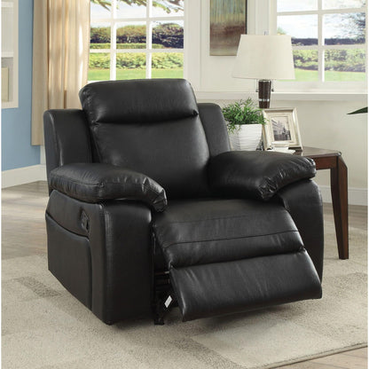  Furniture of America Maryjane Rocker Leatherette Recliner CM6455-CH IMAGE 2