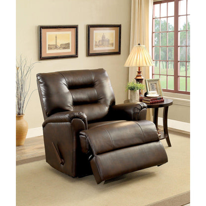  Furniture of America Maja Leatherette Recliner CM-RC6811 IMAGE 5