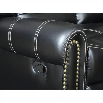  Furniture of America Frederick Glider Leatherette Recliner CM6130CH IMAGE 3