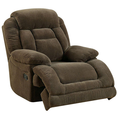  Furniture of America Grenville Glider Fabric Recliner CM6010CH IMAGE 1