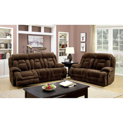  Furniture of America Grenville Glider Fabric Recliner CM6010CH IMAGE 4