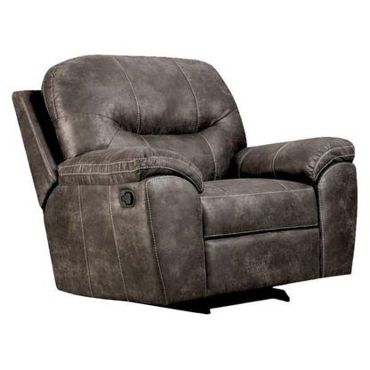  Furniture of America Douglas Leatherette Recliner SM5118-RC IMAGE 1
