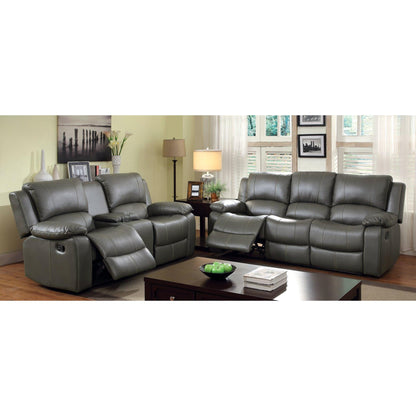  Furniture of America Sarles Leatherette Recliner CM6326-CH IMAGE 3