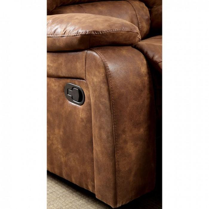  Furniture of America Millville Leatherette Recliner CM6315-CH IMAGE 2