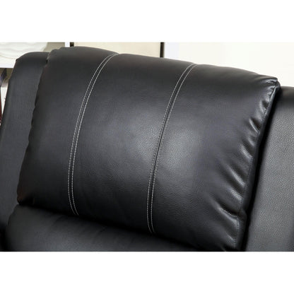  Furniture of America Gaffey Bonded Leather Match Recliner CM6826CH IMAGE 2
