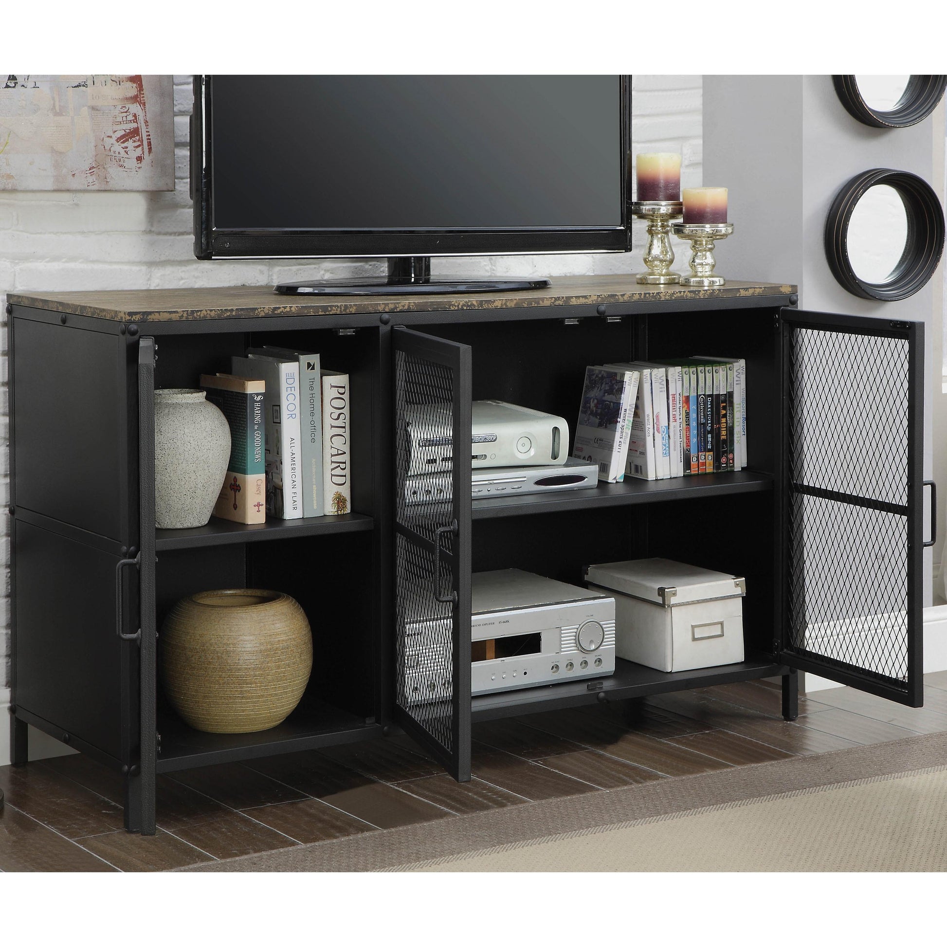  Furniture of America Aubreanna TV Stand CM5906-TV-47 IMAGE 1