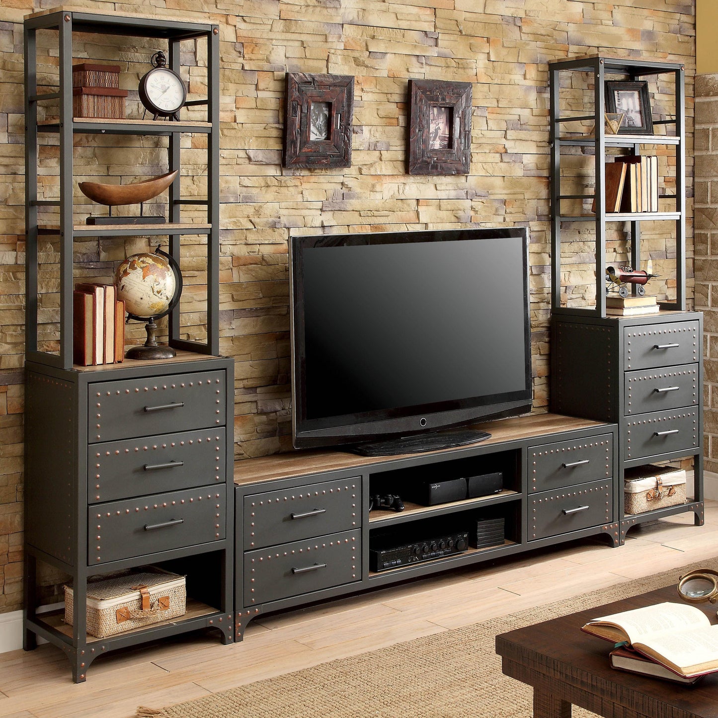  Furniture of America Galway TV Stand CM5904-TV-72 IMAGE 6