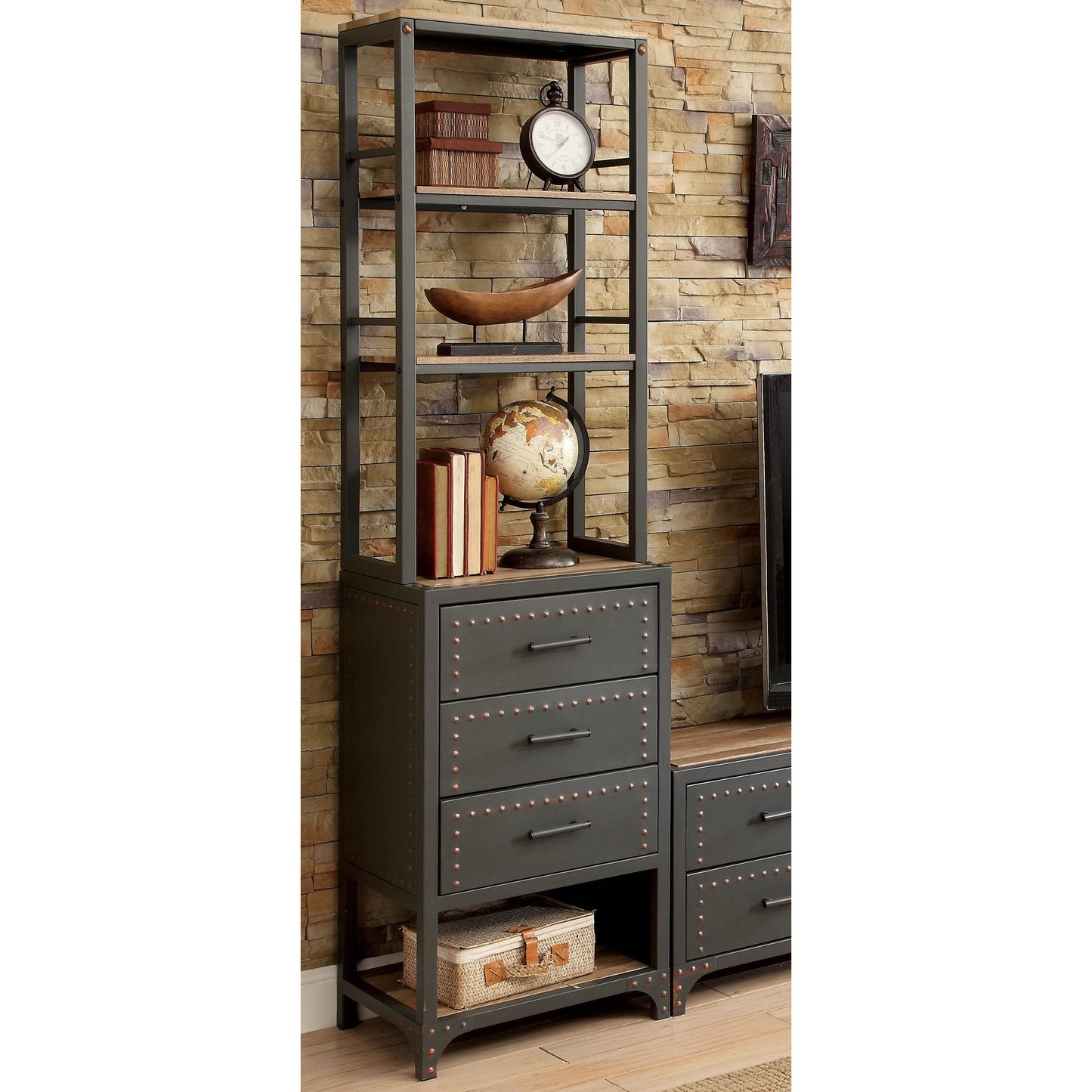  Furniture of America Entertainment Center Components Pier CM5904-PC-PK IMAGE 3