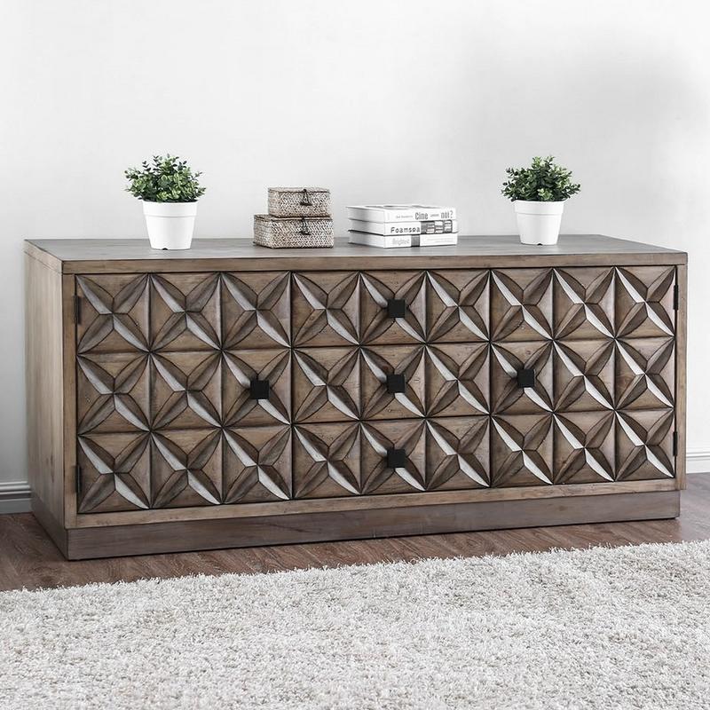  Furniture of America Markos II TV Stand CM5393-TV IMAGE 1