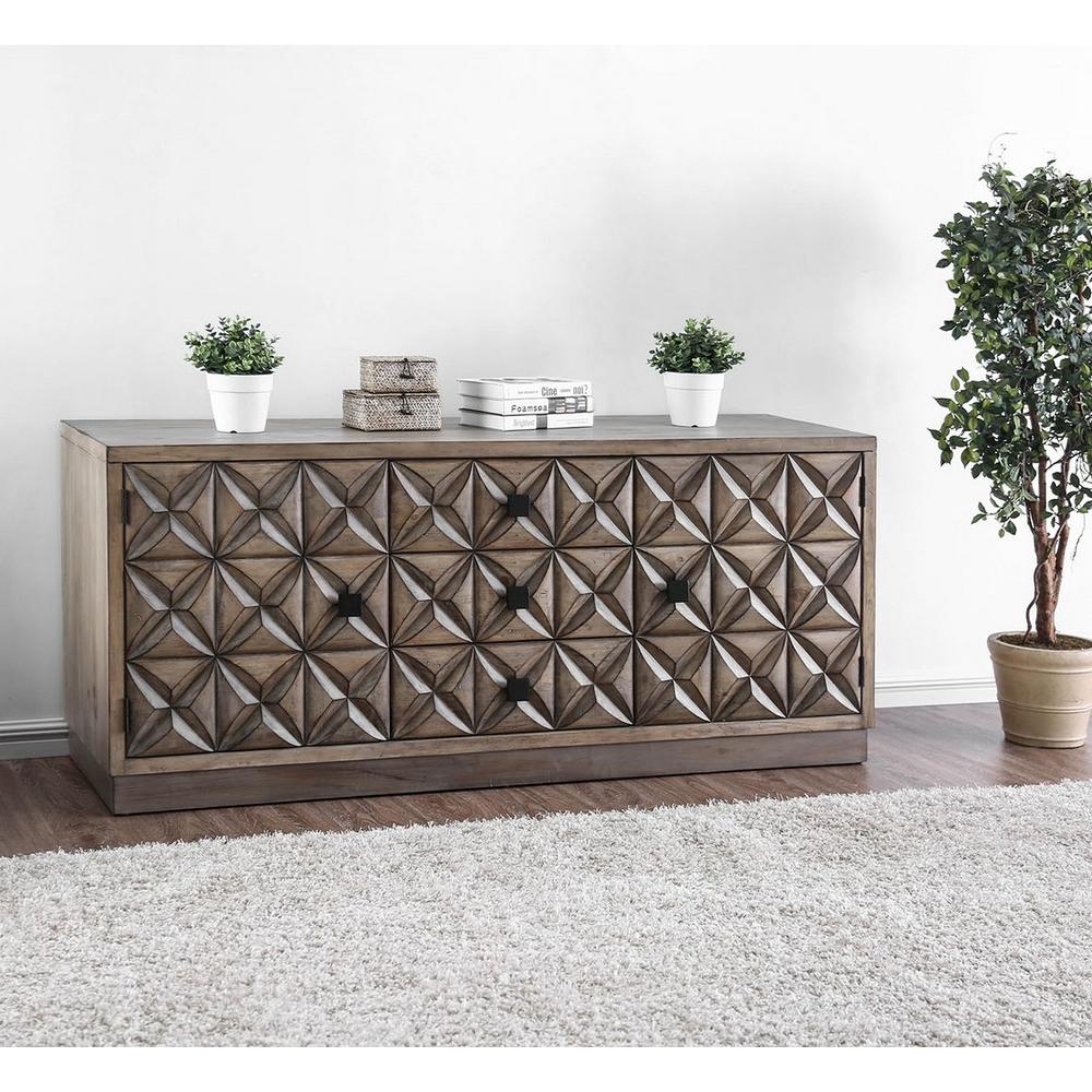  Furniture of America Markos II TV Stand CM5393-TV IMAGE 2