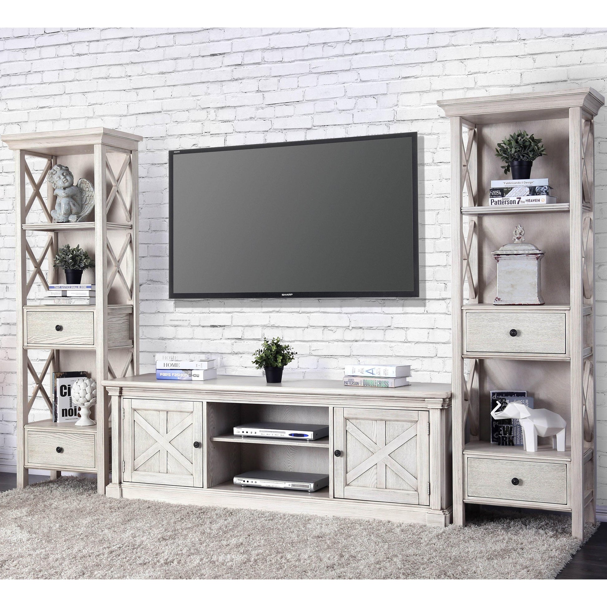  Furniture of America Entertainment Center Components Pier CM-AC278 IMAGE 3