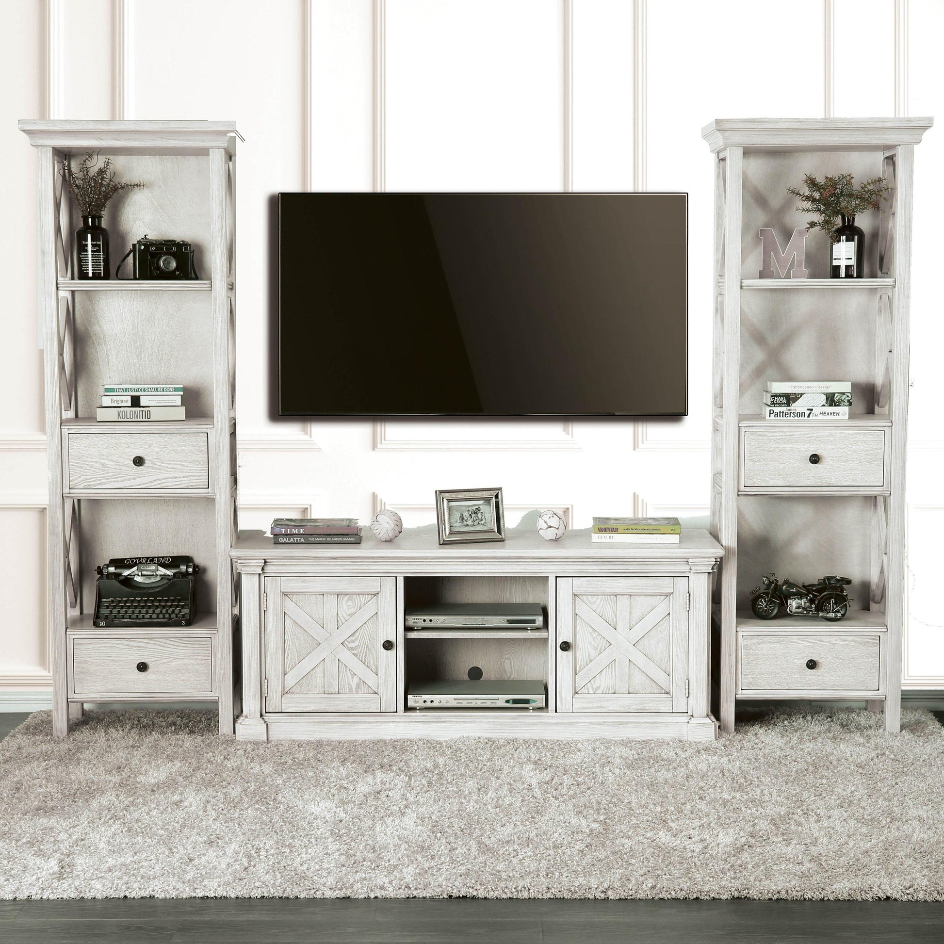  Furniture of America Entertainment Center Components Pier CM-AC278 IMAGE 4