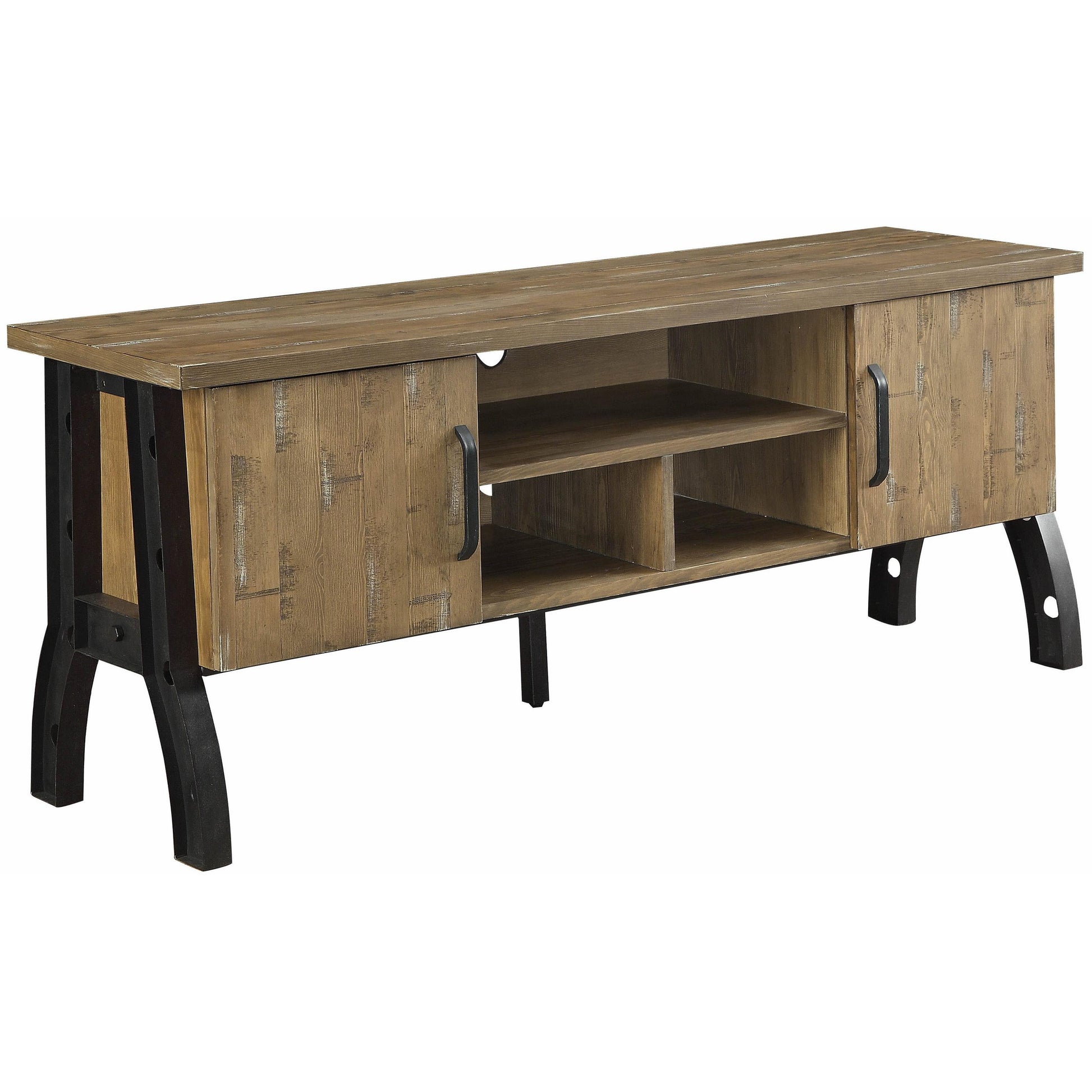  Furniture of America Kirstin II TV Stand with Cable Management CM5573-TV-60 IMAGE 1
