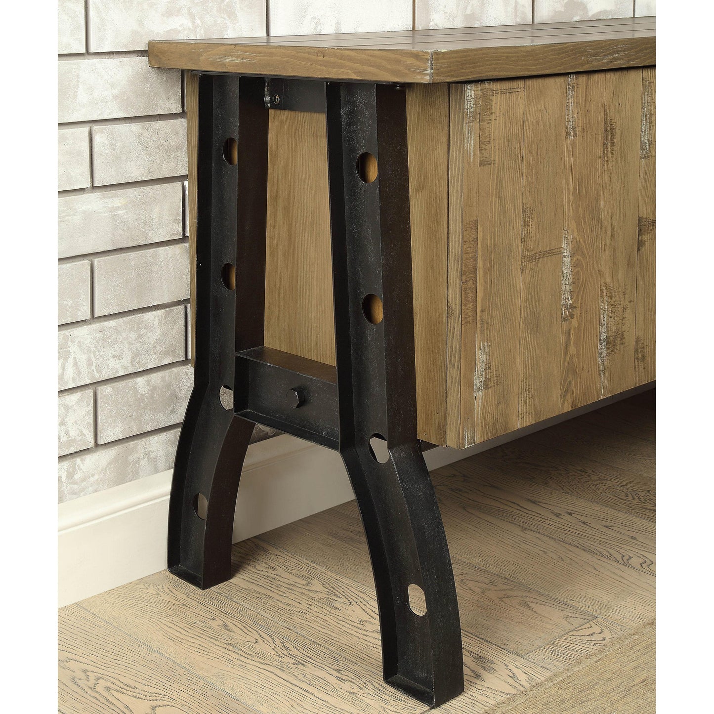  Furniture of America Kirstin II TV Stand with Cable Management CM5573-TV-60 IMAGE 2