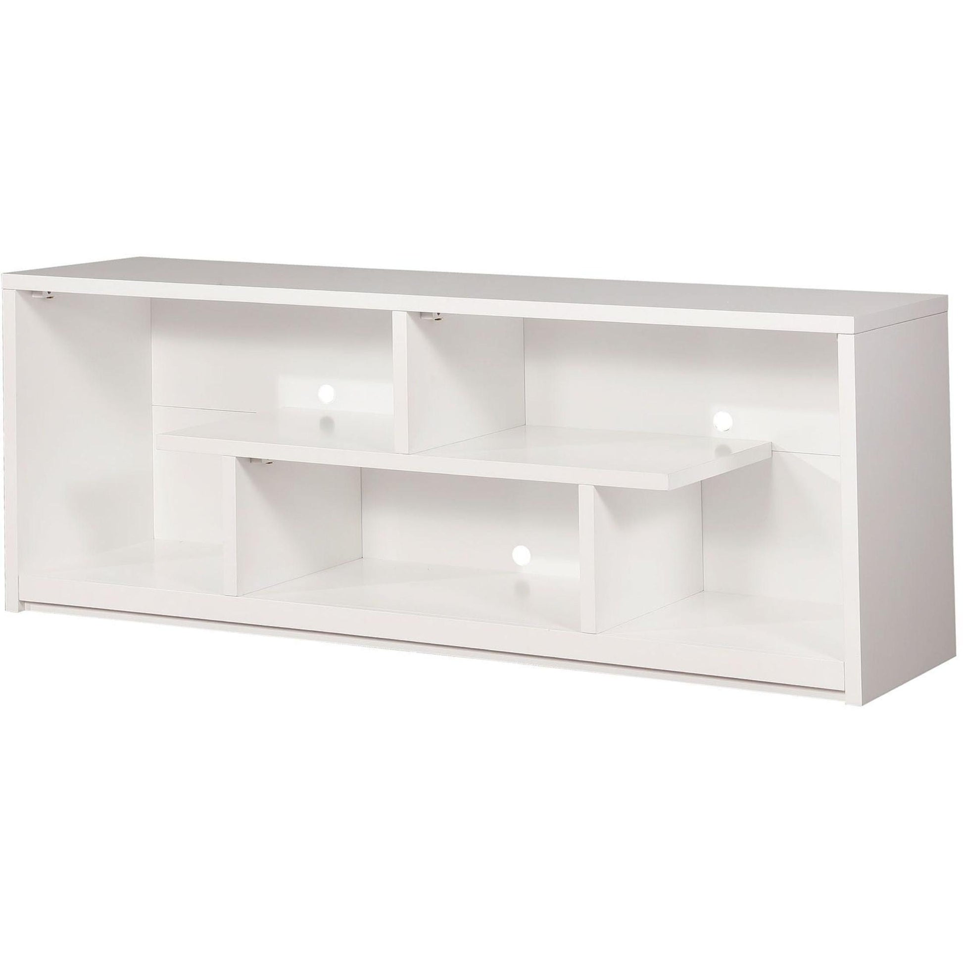  Furniture of America Lommel TV Stand with Cable Management CM5044WH-TV-72 IMAGE 1