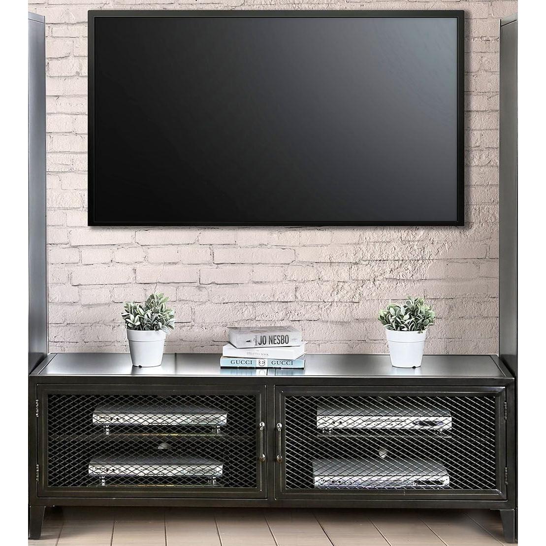 Furniture of America Clonakitty TV Stand with Cable Management CM5011-TV-60 IMAGE 3