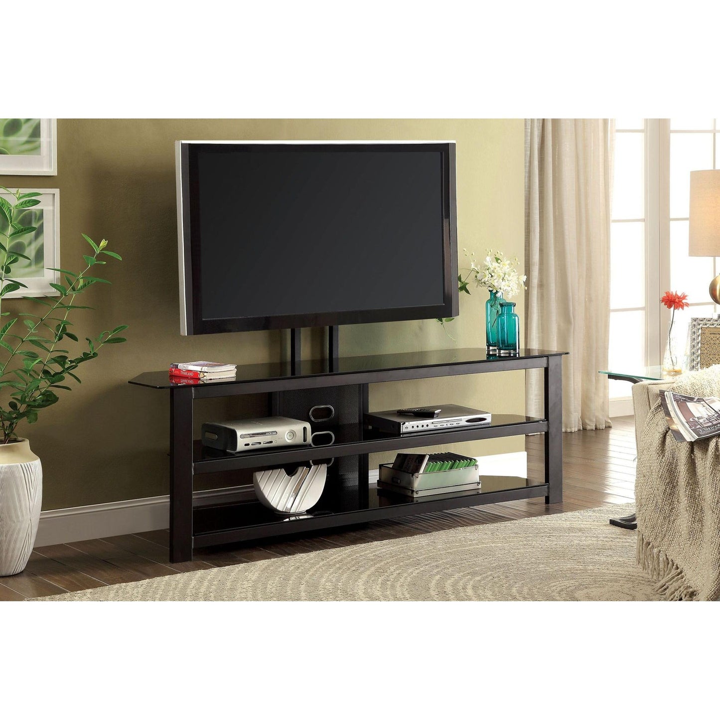  Furniture of America Tasmin Flat Panel TV Stand CM5820-TV-72 IMAGE 5
