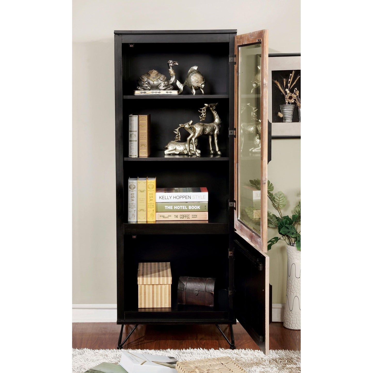  Furniture of America Entertainment Center Components Pier CM5592EX-PC-S IMAGE 3