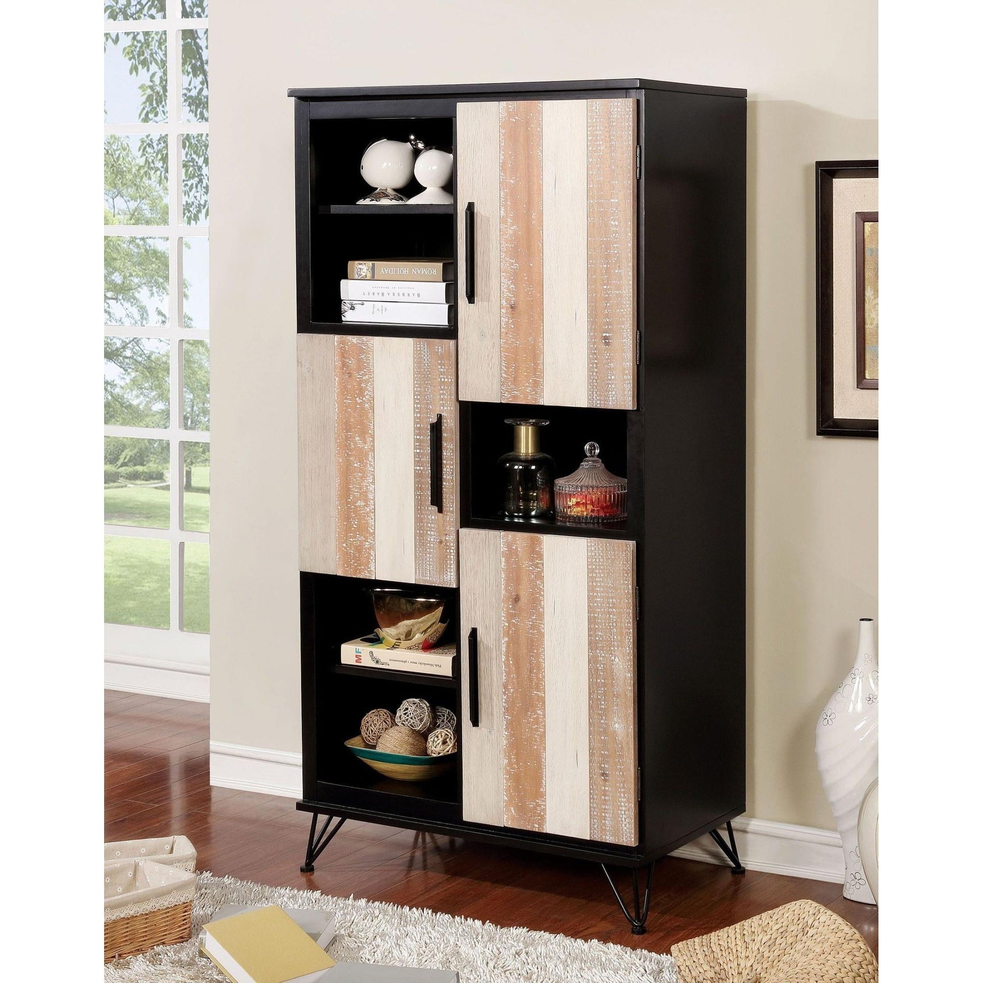  Furniture of America Entertainment Center Components Pier CM5592EX-PC-L IMAGE 2