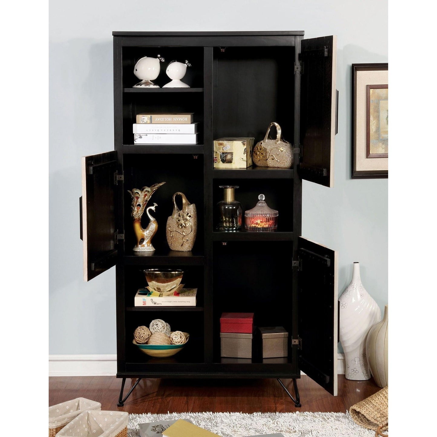  Furniture of America Entertainment Center Components Pier CM5592EX-PC-L IMAGE 3