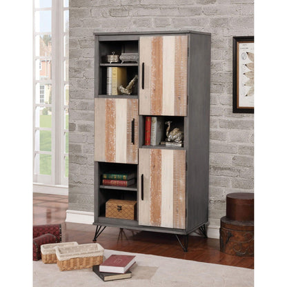  Furniture of America Entertainment Center Components Pier CM5592GY-PC-L IMAGE 2