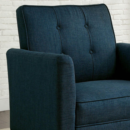  Furniture of America Amelie Stationary Fabric Accent Chair CM-AC6545BL IMAGE 3