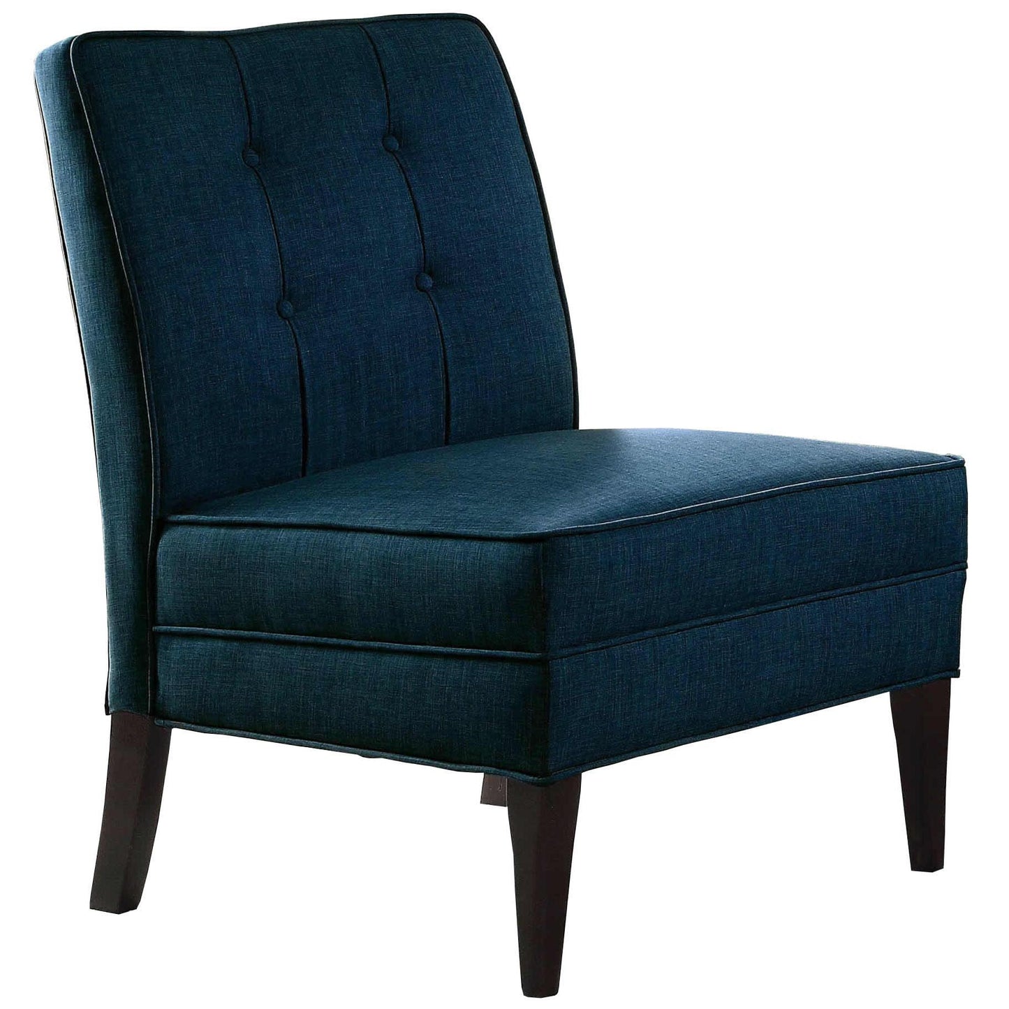  Furniture of America Deandra Stationary Fabric Accent Chair CM-AC6544BL IMAGE 1