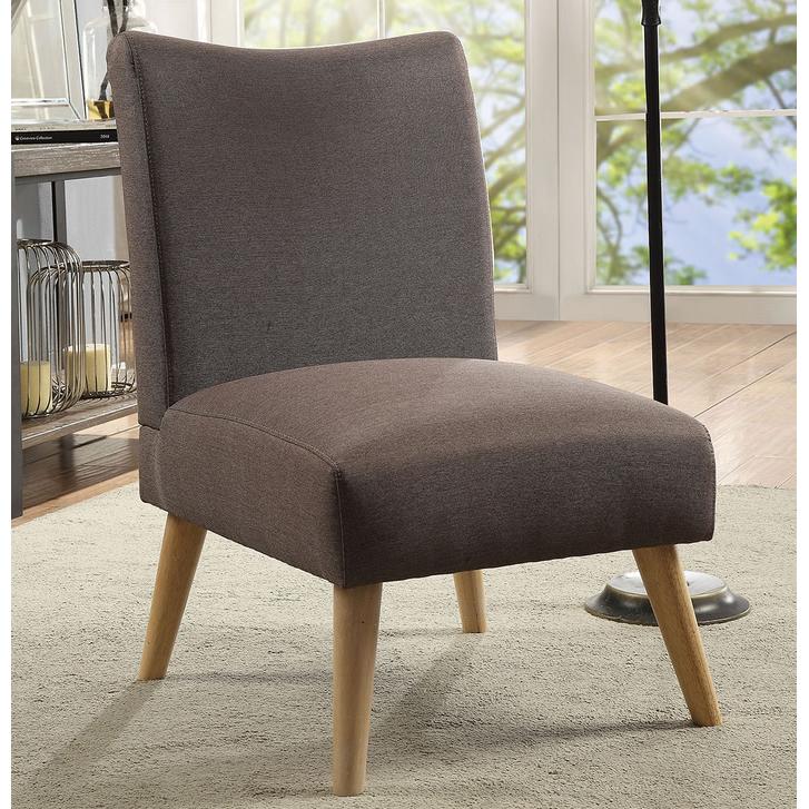  Furniture of America Murcia Stationary Fabric Accent Chair CM-AC6188GY IMAGE 1