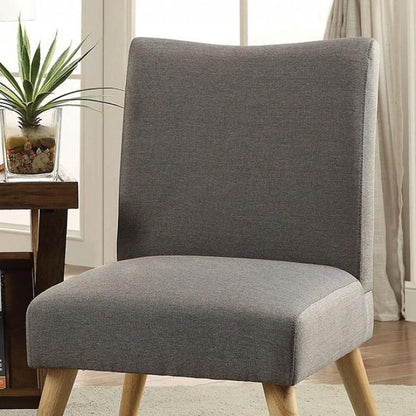  Furniture of America Murcia Stationary Fabric Accent Chair CM-AC6188LB IMAGE 2