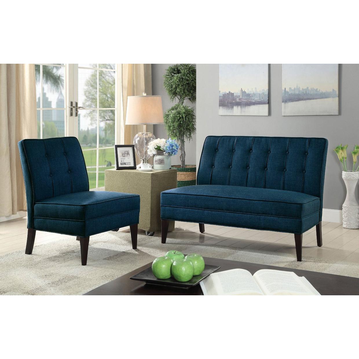  Furniture of America Home Decor Benches CM-BN6544BL IMAGE 3