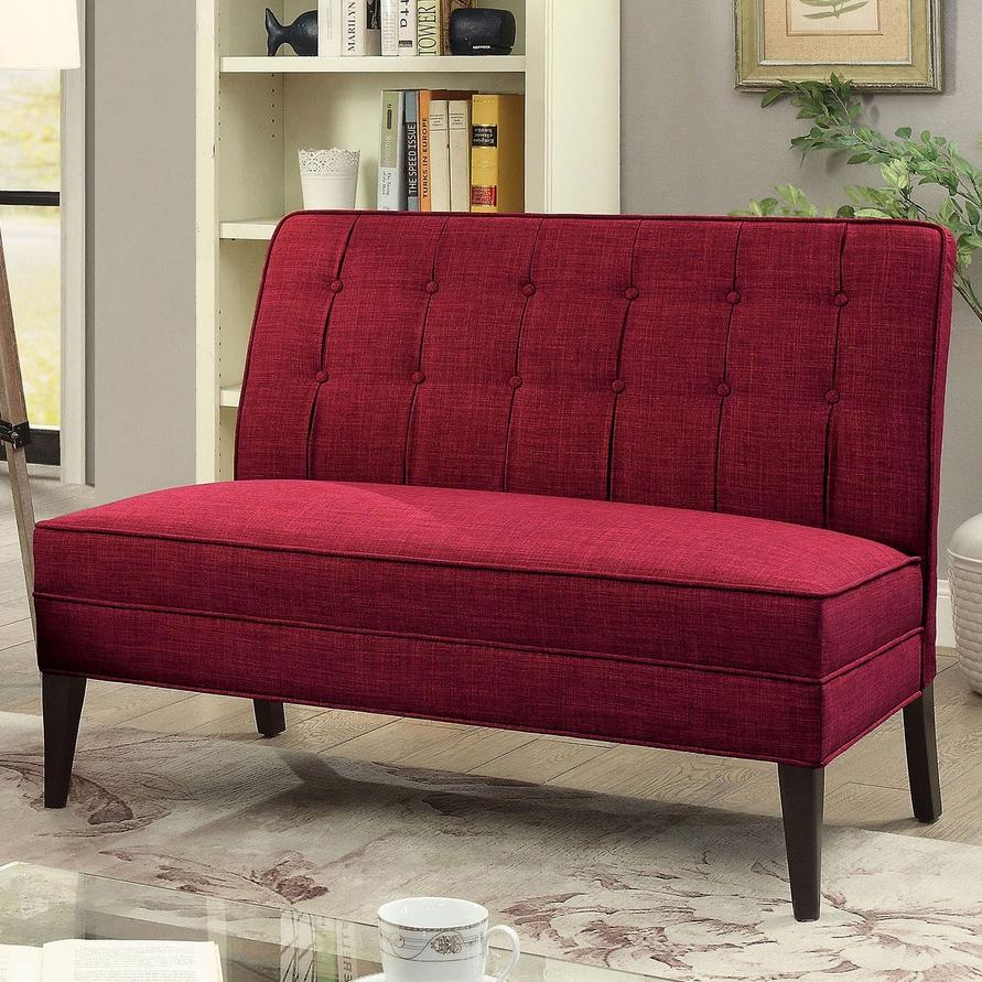  Furniture of America Home Decor Benches CM-BN6544RD IMAGE 1