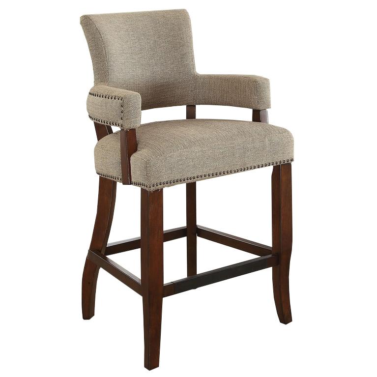  Furniture of America Valladolid Stationary Fabric Accent Chair CM-AC6076-25 IMAGE 1