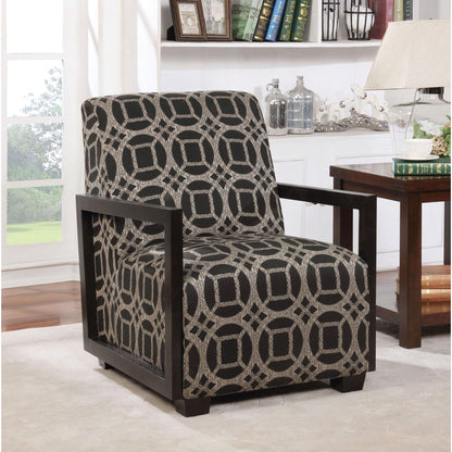  Furniture of America Fermoy Stationary Fabric Accent Chair CM-AC6383PA IMAGE 3